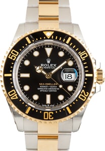 Used Rolex Sea-Dweller Ref 126603 Stainless Steel & 18k Yellow Gold