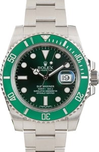 Rolex Submariner 116610LV Green Dial