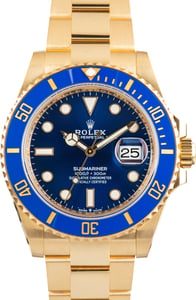 Pre-Owned Rolex Submariner Ref 126618LB Blue Dial