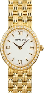 Ladies Tiffany & Co. Cocktail Diamond Bezel