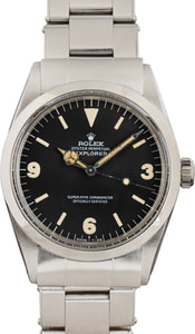 Vintage Rolex Explorer Ref 1016 Fat Lume Dial
