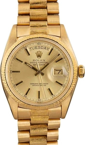 Rolex Day-Date President 1803 Yellow Gold