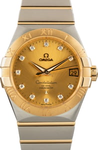 Pre-Owned Omega Constellation Champagne Diamond Dial