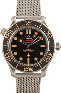 Used 007 Edition Titanium Omega Seamaster Diver 300M