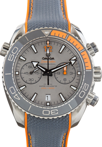 Pre-Owned Omega Seamaster Planet Ocean Titanium On Rubber