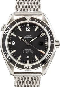 Used Omega Seamaster Steel Planet Ocean Ref 2200.53.00 Black Dial