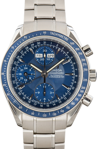 Pre-Owned Omega Speedmaster Date / Day-Date Blue Dial