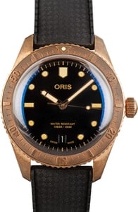 Oris Divers Sixty Five Date Bronze Black Dial