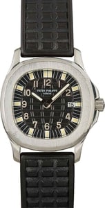 Ladies Patek Philippe Aquanaut 4960A Black Dial