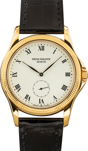 Pre-Owned Patek Philippe Calatrava Ref 5115 18k Yellow Gold