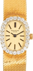 Pre-Owned Patek Philippe Ellipse Ref 3377 18k Yellow Gold