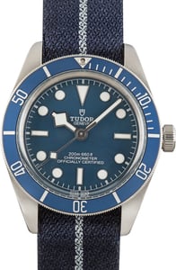 Pre-Owned Men's Tudor Heritage Black Bay Blue Dial Ref 79030