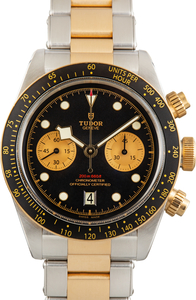Pre-Owned Tudor Black Bay Chrono 79363N Black Dial