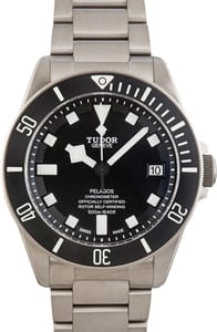 Pre-owned Tudor Pelagos Ref 25600TN Black Dial