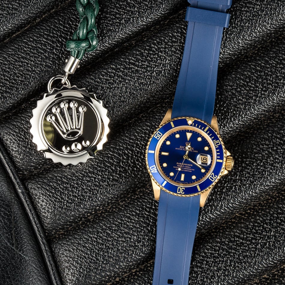 Everest Rubber Strap for Rolex Sport Models