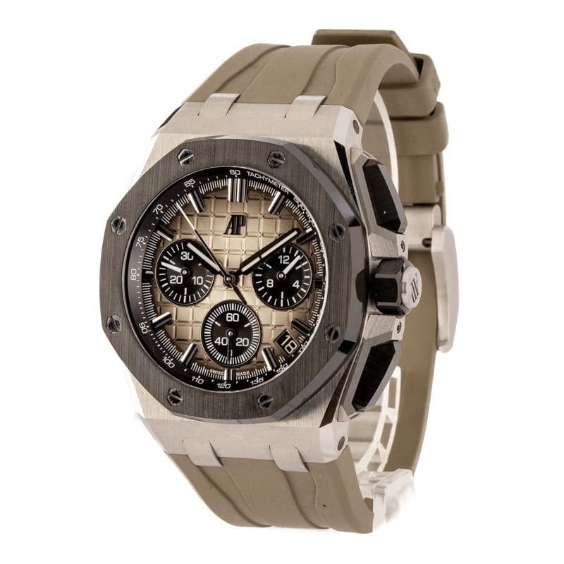 Audemars Piguet Royal Oak Offshore Light Brown Mega Tapisserie Dial