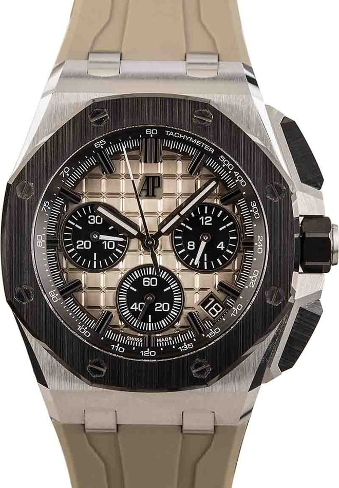 Audemars Piguet 2015 Pre-Owned Royal Oak Offshore 44mm - Black - Size: Regular - Unisex