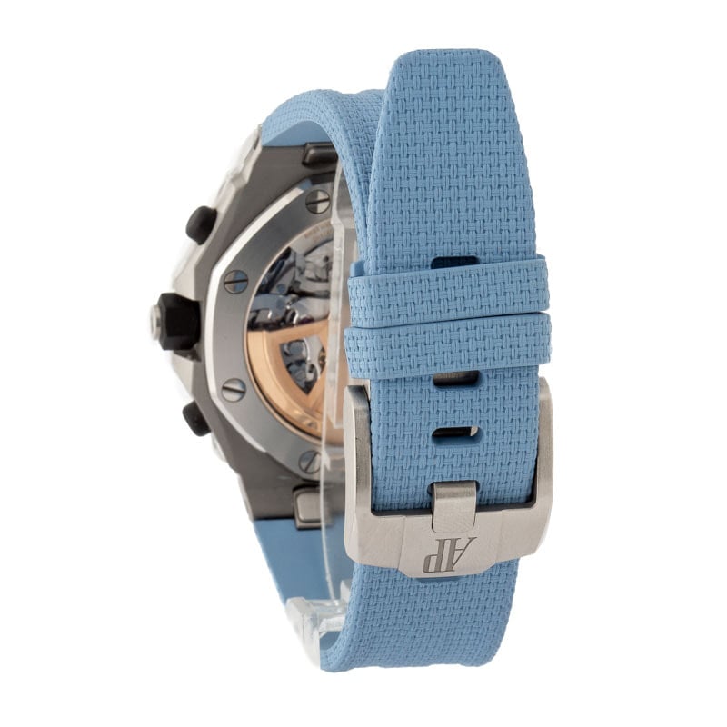 Audemars Piguet Royal Oak Offshore Selfwinding Chronograph Blue Arabic Dial