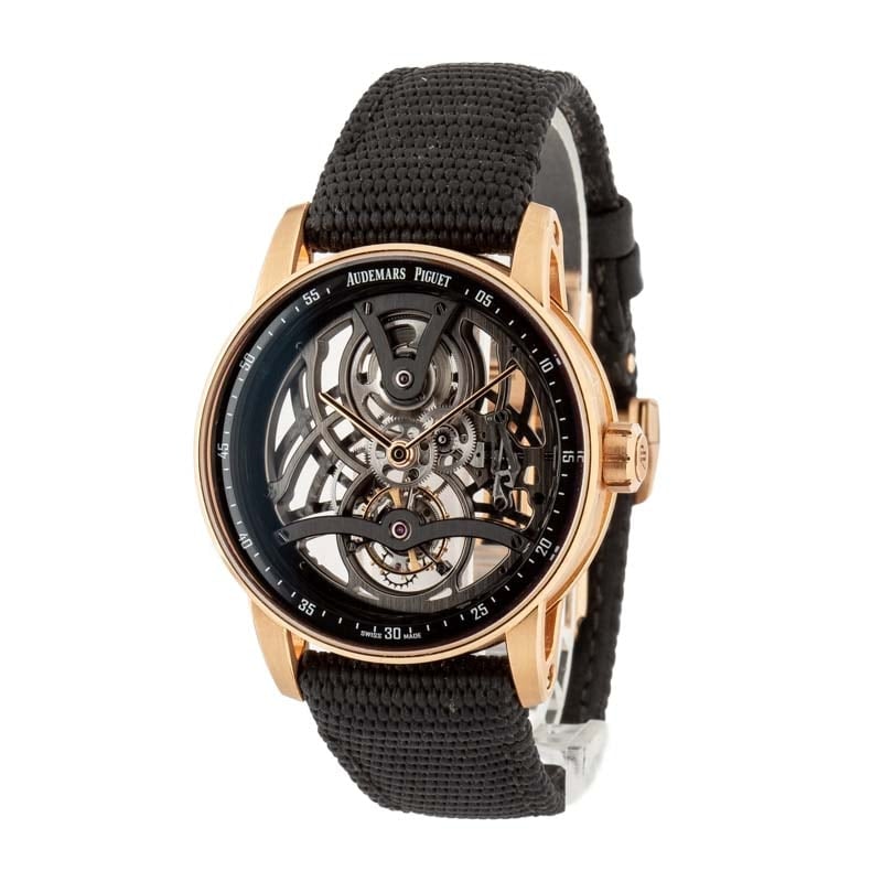 Audemars Piguet Code 11:59 Tourbillon Openworked Pink Gold