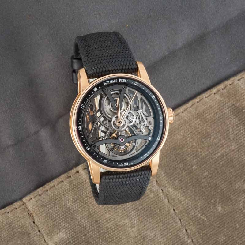 Audemars Piguet Code 11:59 Tourbillon Openworked Pink Gold