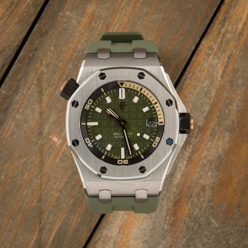 Audemars Piguet Royal Oak Offshore Diver Khaki Green