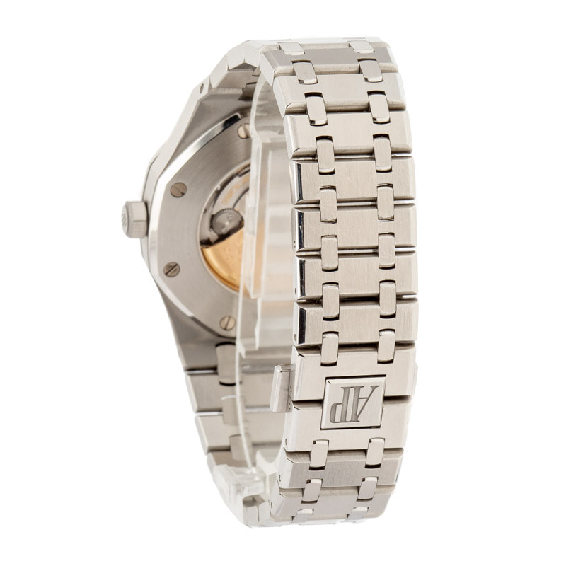 Audemars Piguet Royal Oak White Grand Tapisserie Dial