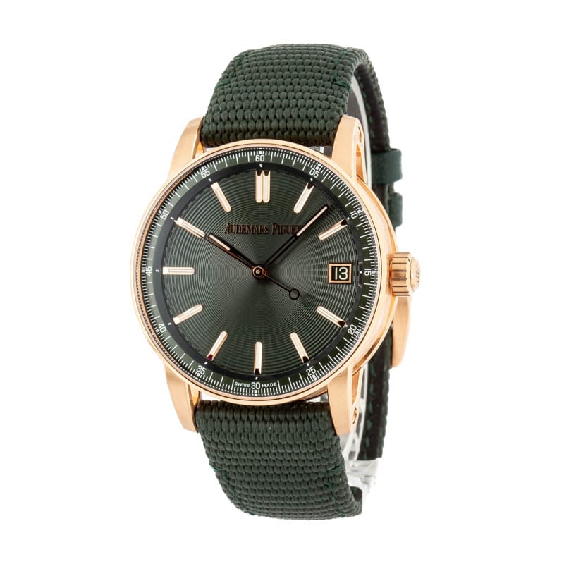 Audemars Piguet Code 11:59 18k Pink Gold Green Dial