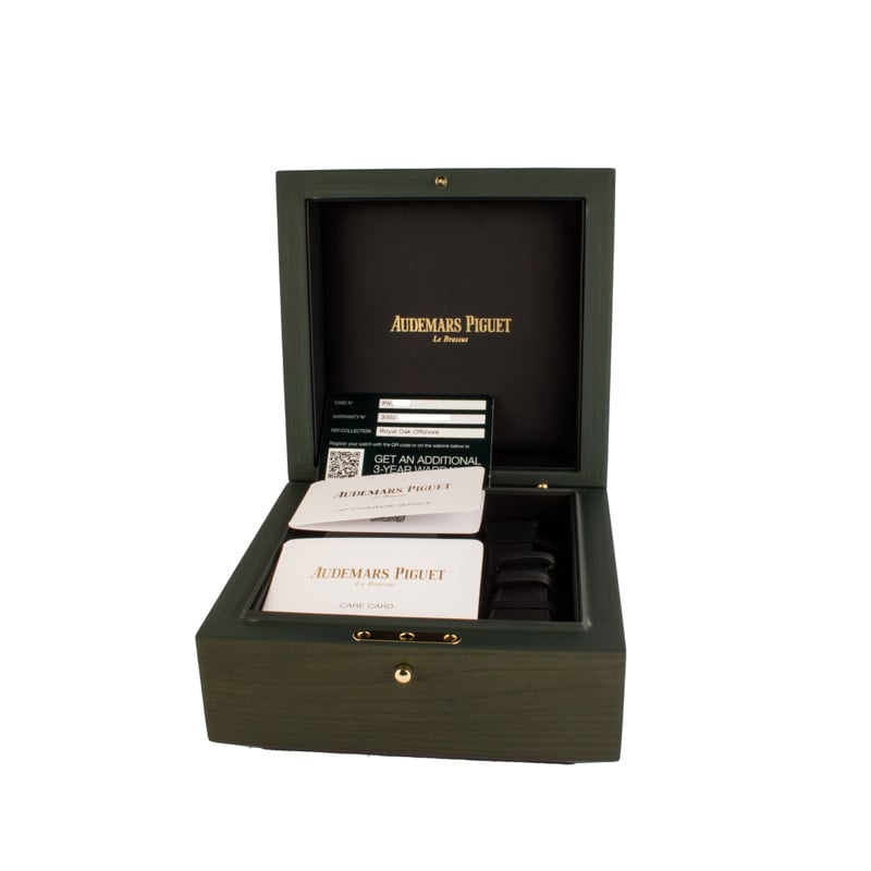 Audemars Piguet Royal Oak Offshore Selfwinding Chronograph Khaki Green Dial