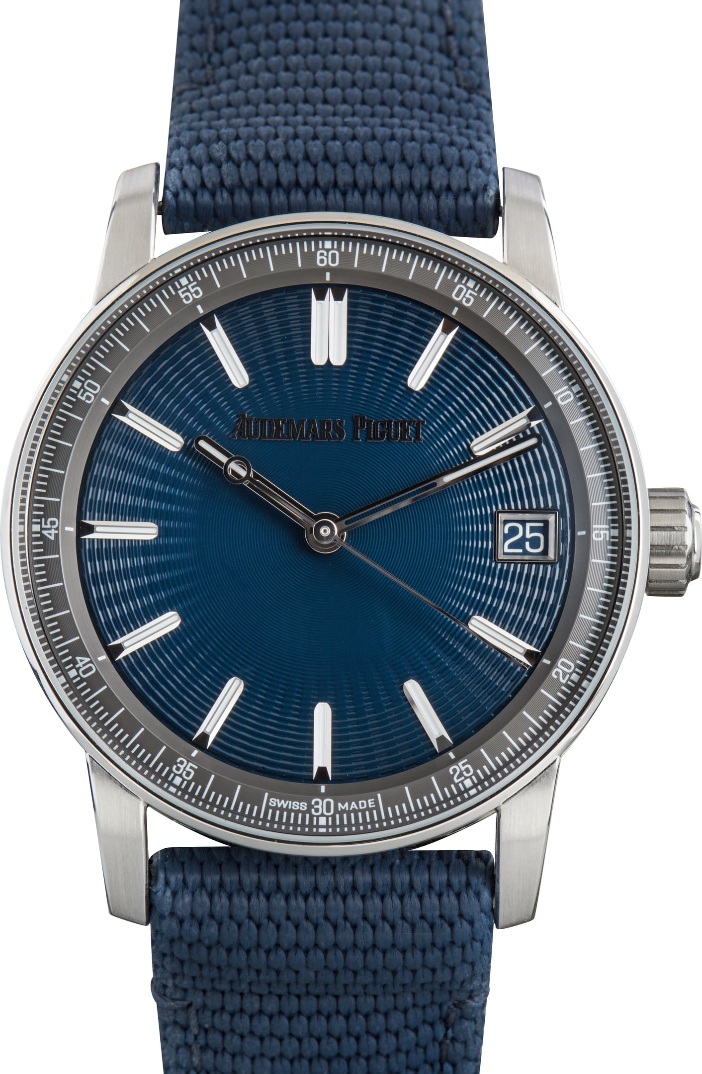 Pre-Owned Code 11.59 by Audemars Piguet Selfwinding Blue Dial