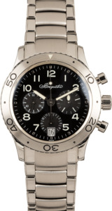 Pre-Owned Breguet Type XX 3820 Black Dial