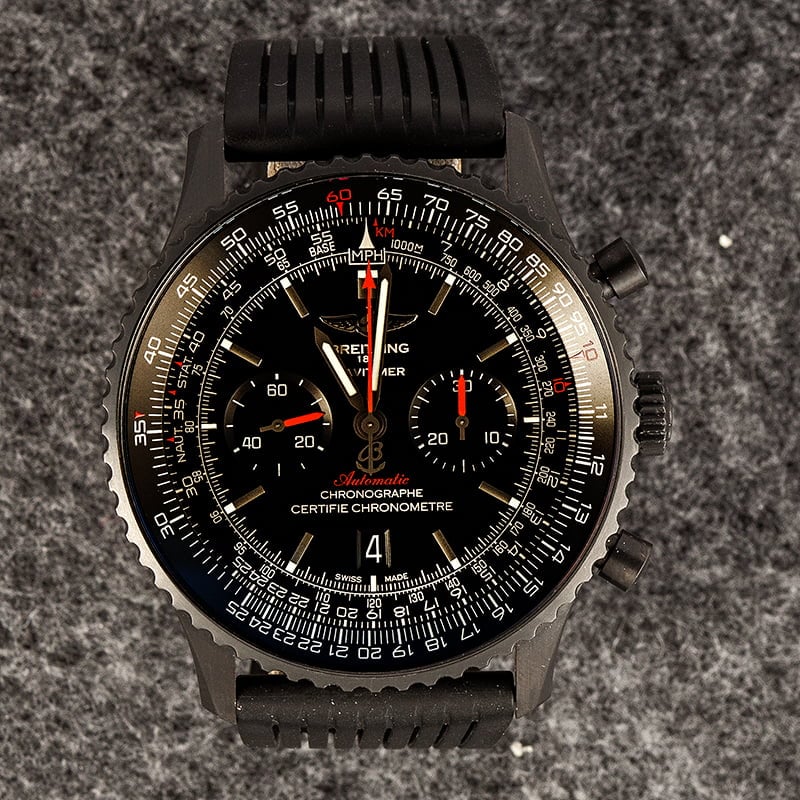 Breitling Navitimer 1 Black Steel