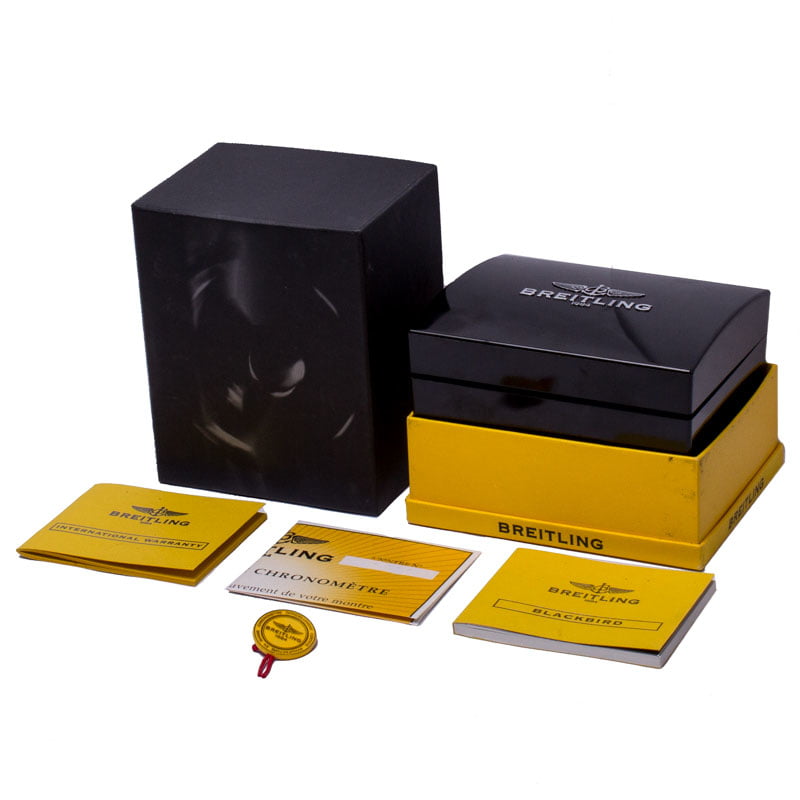Pre-Owned Breitling Chronomat Black