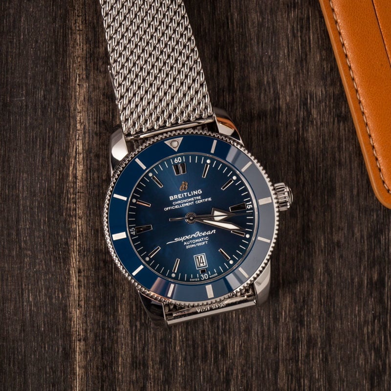 Breitling SuperOcean Heritage 46 Blue Dial