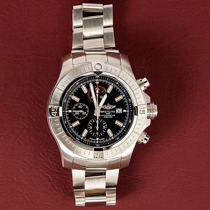 PreOwned Breitling Super Avenger Steel 48MM