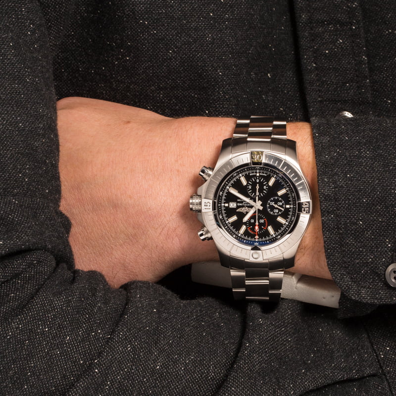 PreOwned Breitling Super Avenger Steel 48MM