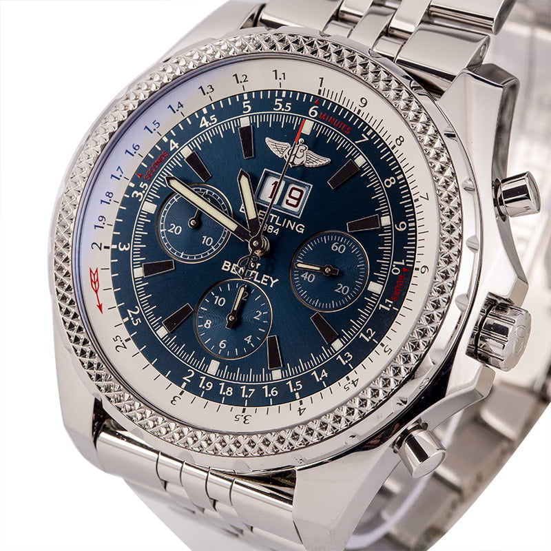 Breitling Bentley A4436212/C652 Blue Dial