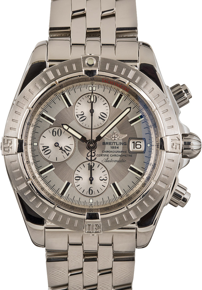 Breitling Chronomat Silver Dial