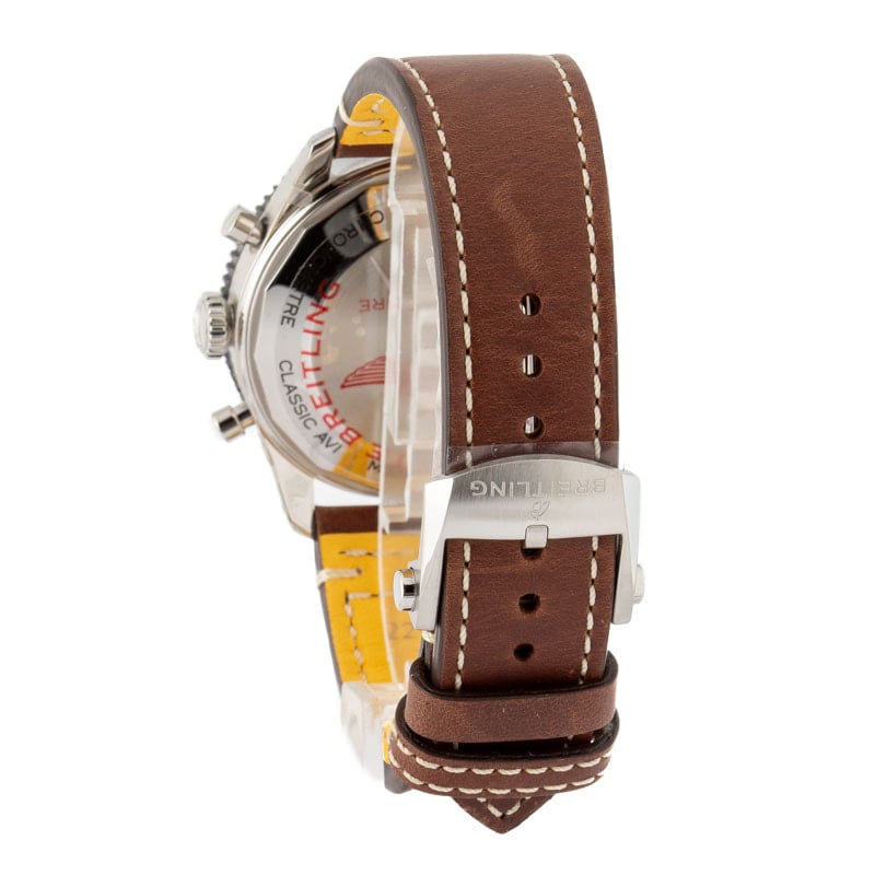 Breitling Classic AVI Chronograph 42 Mosquito Black Dial