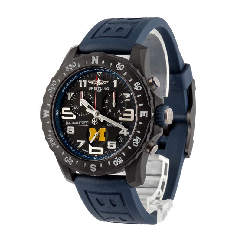 Breitling Endurance Pro 44 Breitlight University of Michigan