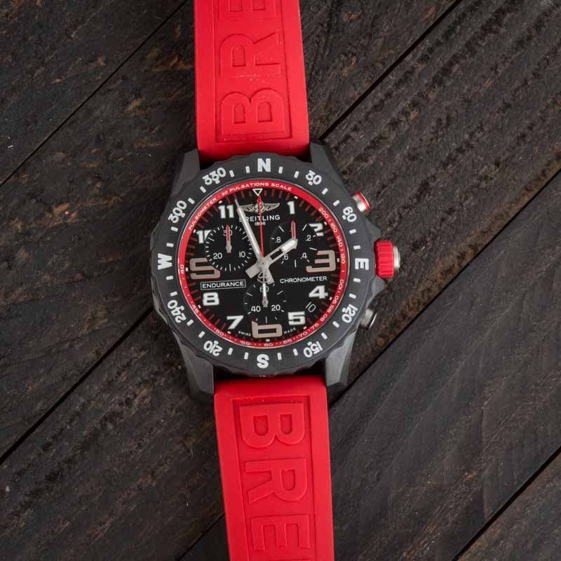 Breitling Professional Endurance Pro 44 Red Strap