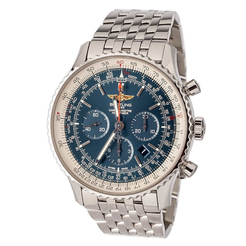 Breitling Navitimer Blue Dial Exclusive