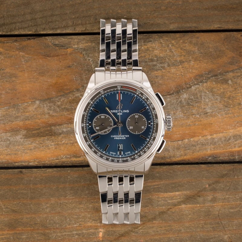 Breitling Premier B01 Chronograph Blue Dial