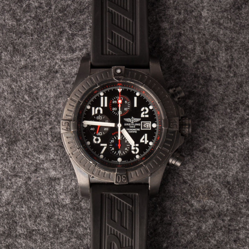 Buy Used Breitling Super Avenger M13370 Bob s Watches Sku 146404