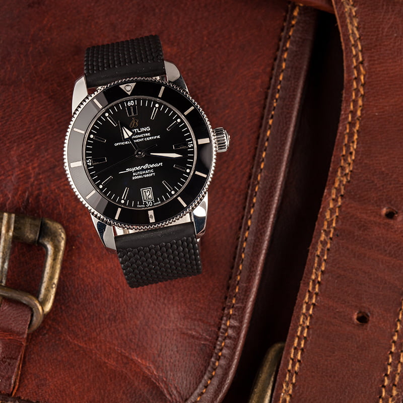 Breitling SuperOcean Heritage II Rubber Strap