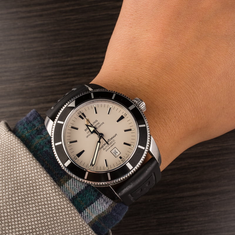 Buy Used Breitling SuperOcean Heritage A1732024 13868 Bob s