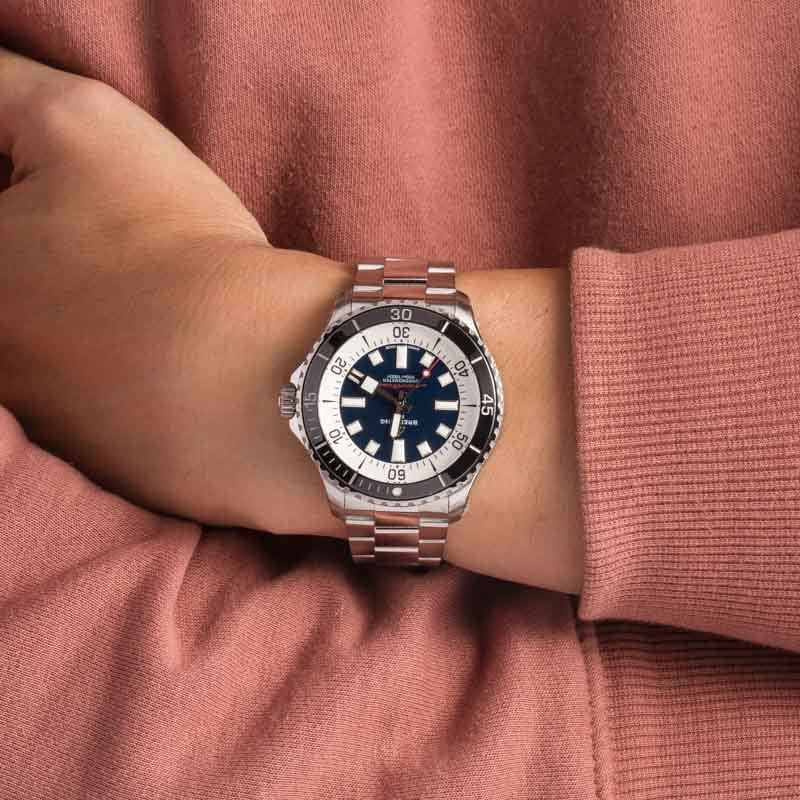 Breitling Superocean Automatic 44 Stainless Steel Blue Dial