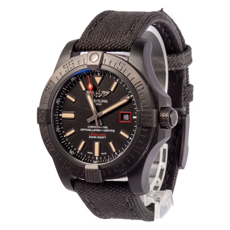 Mens Breitling Avenger Blackbird