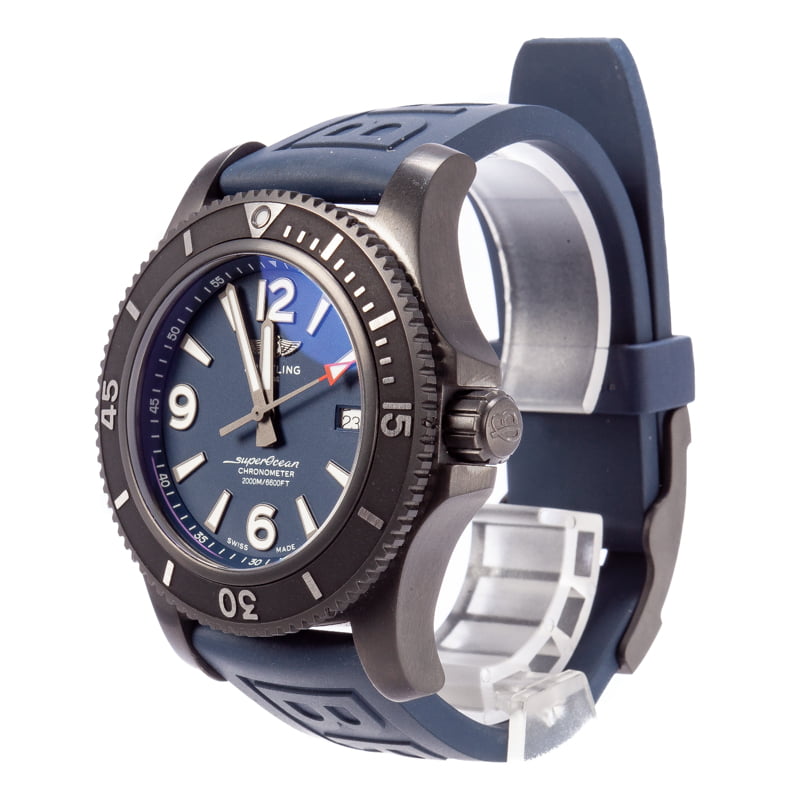 Pre-Owned Breitling Superocean Blue Dial