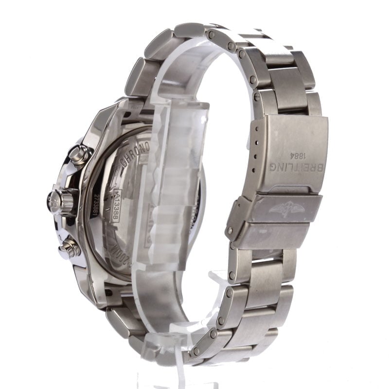 New Breitling Colt Chronograph Stainless Steel Silver Dial
