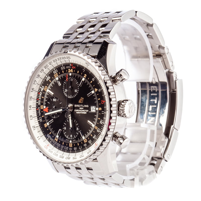 Pre-Owned Breitling Navitimer World Chronograph